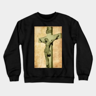 Jesus On The Cross Crewneck Sweatshirt